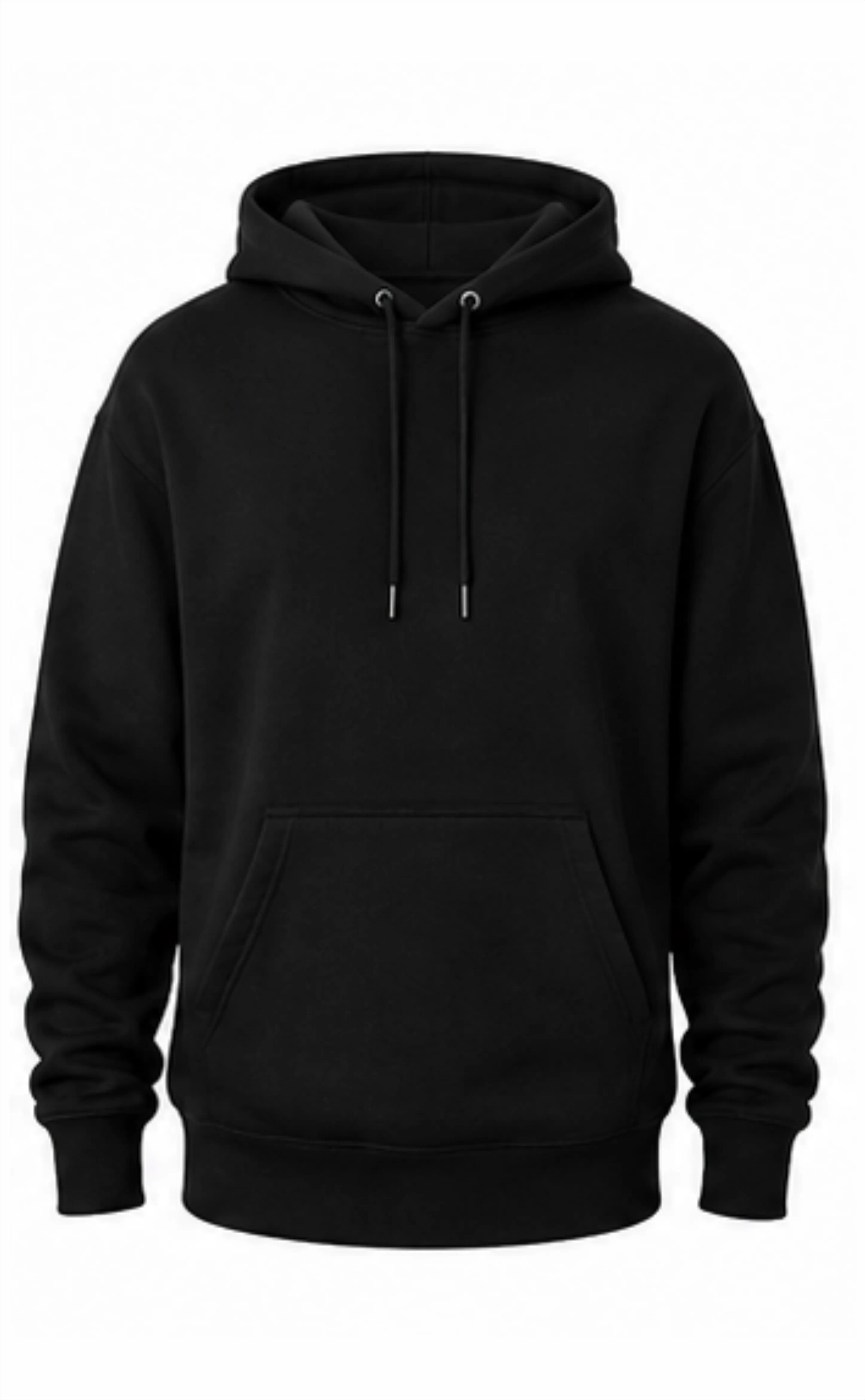 Black Pull Over Hoodie